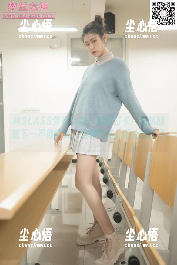 MSLASS梦丝女神 - 原图打卡！然然的靴下…不得不说，这种气场让我心就飘了。