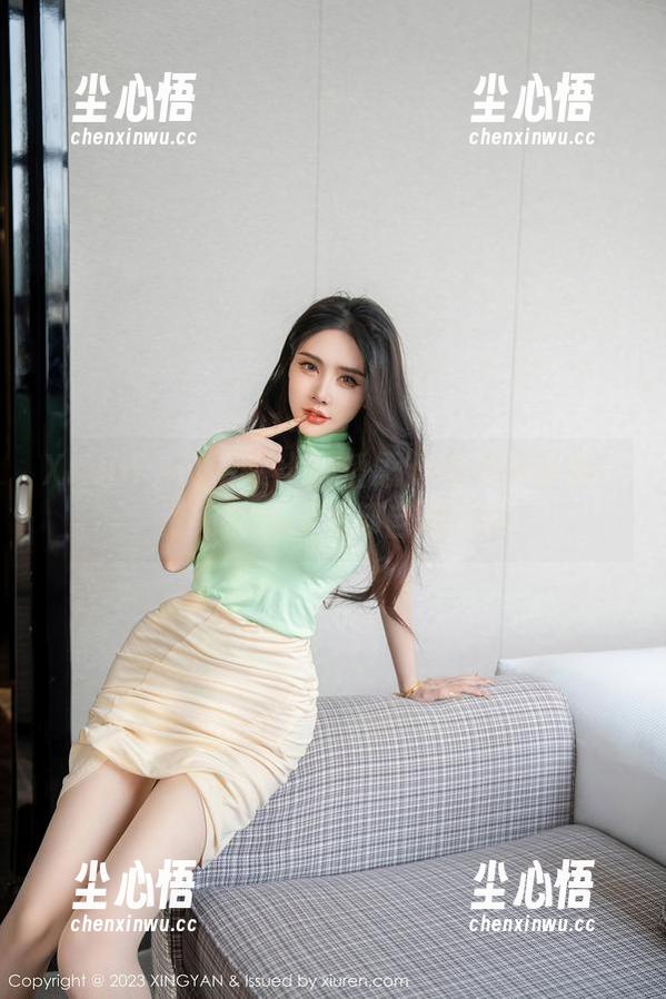 XINGYAN星颜社 - 潘思沁的美图合集：清纯得连仙女都自愧不如