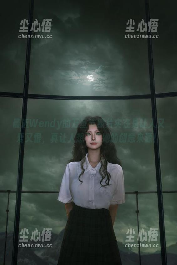 最近Wendy的万圣节照片实在是让人又爱又恨，真让人想不通她的创意来源！