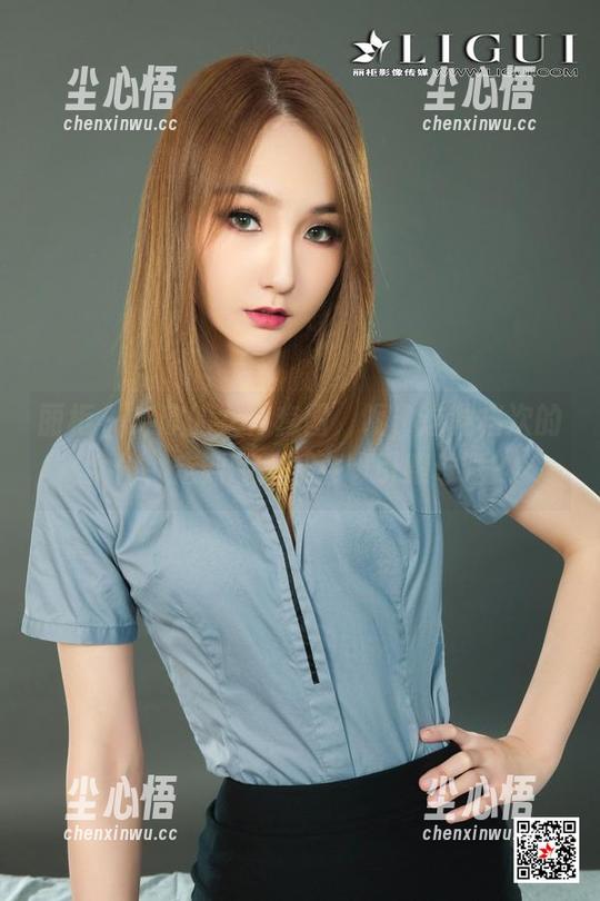 丽柜 - 文欣的女仆套图，呃，这种档次的女仆，走到哪里都会吸引眼球吧？