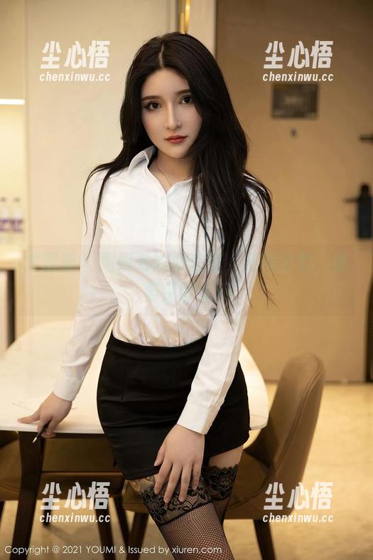 尤蜜荟 - 周妍希的办公室，完美全套，谁要是敢说不