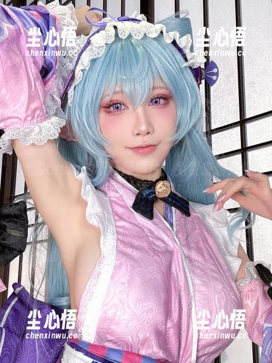 水淼aqua的双马尾照片：免费来袭，快来偷偷保存一下！